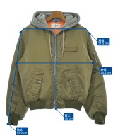 CELINE（セリーヌ）ミリタリーブルゾン カーキ サイズ:48(L位) メンズ/2200628080042