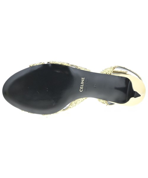 CELINE（セリーヌ）サンダル ゴールド サイズ:EU36(22.5cm位) レディース/2200629128019