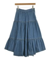CELINE（セリーヌ）ロング・マキシ丈スカート 紺 サイズ:24(S位) レディース/2200629482043