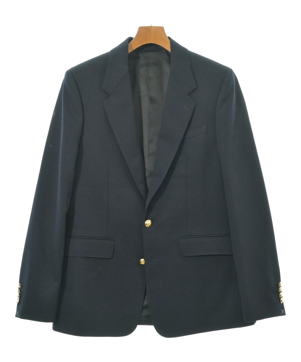 【プロフ確認お願いしますページ】CELINE　テーラードジャケット CELINE（セリーヌ）テーラードジャケット 紺 サイズ:42(XS位) メンズ