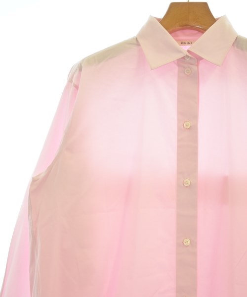 CELINE（セリーヌ）カジュアルシャツ ピンク サイズ:36(XS位) レディース/2200615217093