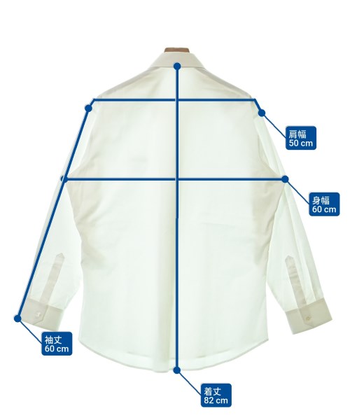 CELINE（セリーヌ）カジュアルシャツ 白 サイズ:-(XXL位) メンズ/2200615217123