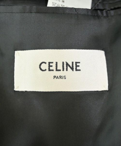 CELINE（セリーヌ）テーラードジャケット 黒 サイズ:42(XS位) メンズ/2200200189019