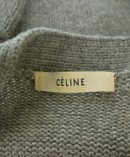 CELINE（セリーヌ）カーディガン グレー サイズ:S レディース/2200617810063