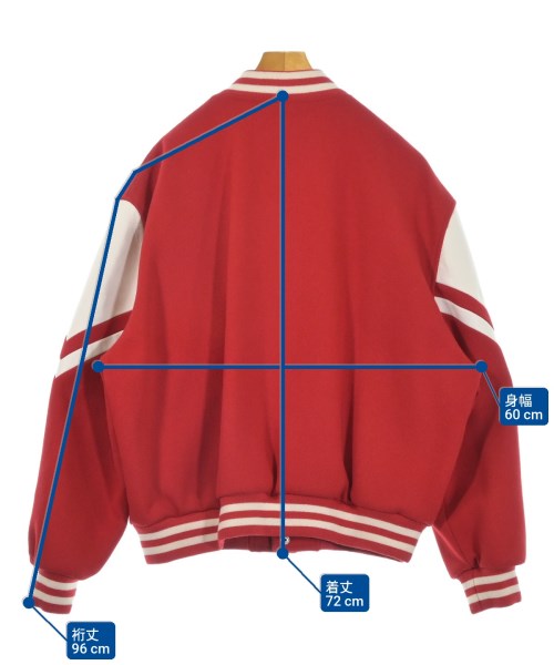 CELINE（セリーヌ）ブルゾン 赤 サイズ:54(XXL位) メンズ/2200632634026