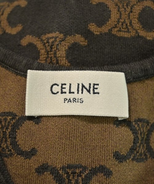 CELINE（セリーヌ）タンクトップ 茶 サイズ:S レディース/2200632837014