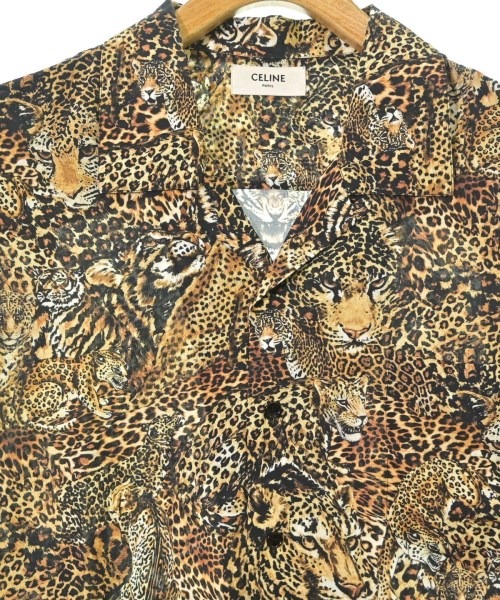 CELINE（セリーヌ）カジュアルシャツ ベージュ サイズ:38(S位) メンズ/2200633204082