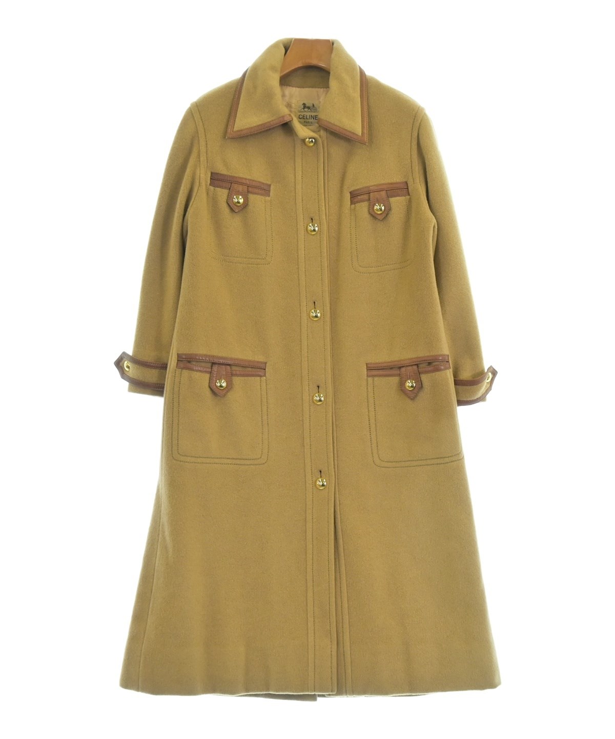 セリーヌ　コート CELINE（セリーヌ）ステンカラーコート ベージュ サイズ:-(M位