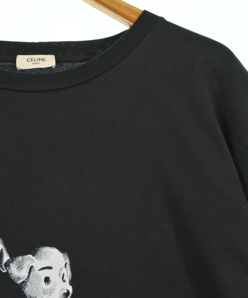 CELINE（セリーヌ）Tシャツ・カットソー 黒 サイズ:M メンズ/2200610040016