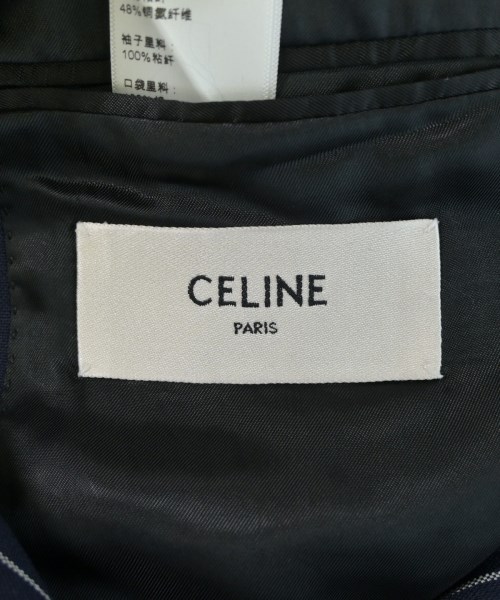 CELINE（セリーヌ）テーラードジャケット 紺 サイズ:36(XS位) レディース/2200608643014