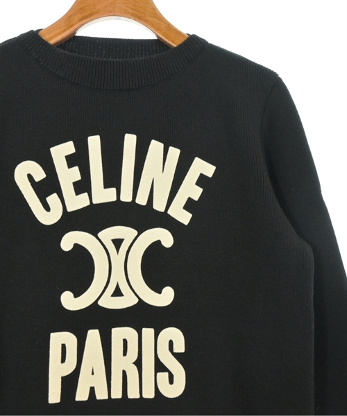 CELINE（セリーヌ）ニット・セーター 黒 サイズ:S レディース/2200606964029