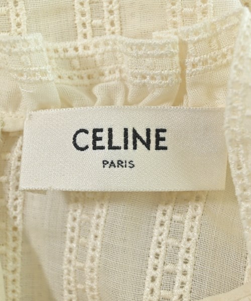 CELINE（セリーヌ）ブラウス 白 サイズ:34(XXS位) レディース/2200606964036