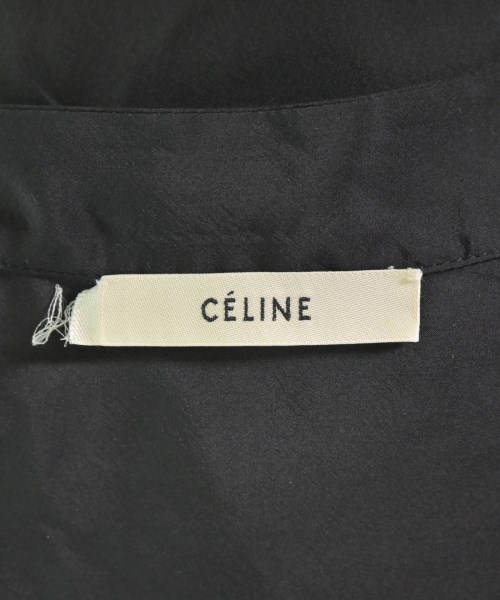 CELINE（セリーヌ）ブラウス 黒 サイズ:36(XS位) レディース/2200606728027