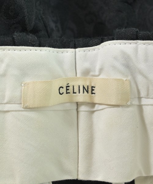 CELINE（セリーヌ）スラックス 黒 サイズ:34(XXS位) レディース/2200611675064