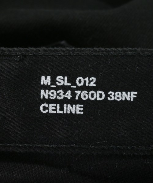 CELINE（セリーヌ）デニムパンツ 黒 サイズ:28(S位) メンズ/2200612205031