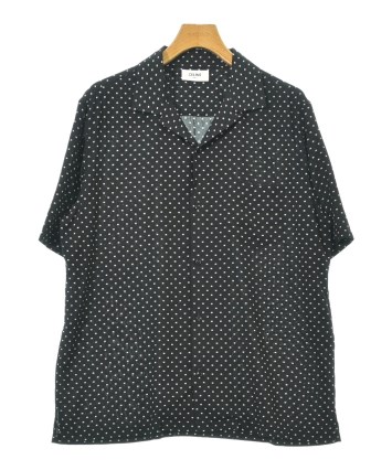CELINE セリーヌ ドレスシャツ 39(M位) 黒 【古着】【中古】 CELINE（セリーヌ）カジュアルシャツ 黒 サイズ:39(M位) メンズ
