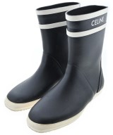 CELINE（セリーヌ）レインシューズ 黒 サイズ:EU38(24.5cm位) レディース/2200610704505