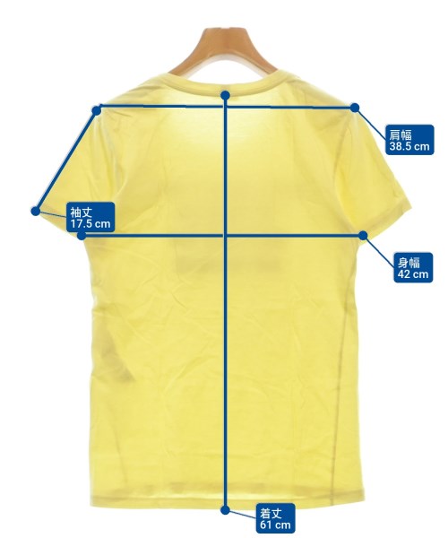 CELINE（セリーヌ）Tシャツ・カットソー 黄 サイズ:XS レディース/2200611226303