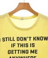 CELINE（セリーヌ）Tシャツ・カットソー 黄 サイズ:XS レディース/2200611226303