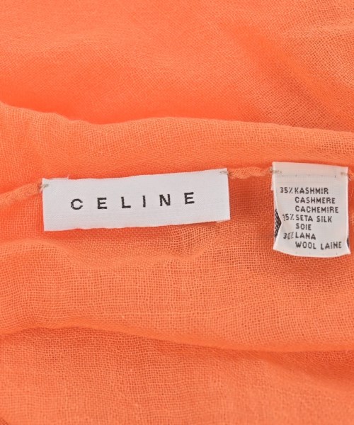 CELINE（セリーヌ）ストール オレンジ サイズ:- レディース/2200608208503