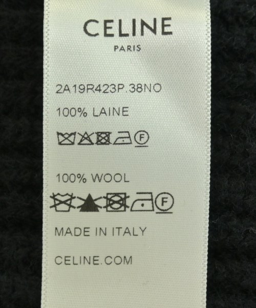 CELINE（セリーヌ）ニット・セーター 黒 サイズ:S メンズ/2200615420028