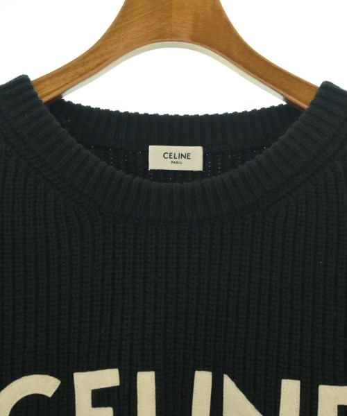 CELINE（セリーヌ）ニット・セーター 黒 サイズ:S メンズ/2200615420028