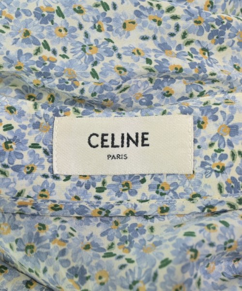 CELINE（セリーヌ）ひざ丈スカート 青 サイズ:34(XXS位) レディース/2200547492179