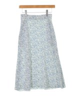 CELINE（セリーヌ）ひざ丈スカート 青 サイズ:34(XXS位) レディース/2200547492179