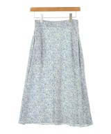 CELINE（セリーヌ）ひざ丈スカート 青 サイズ:34(XXS位) レディース/2200547492179