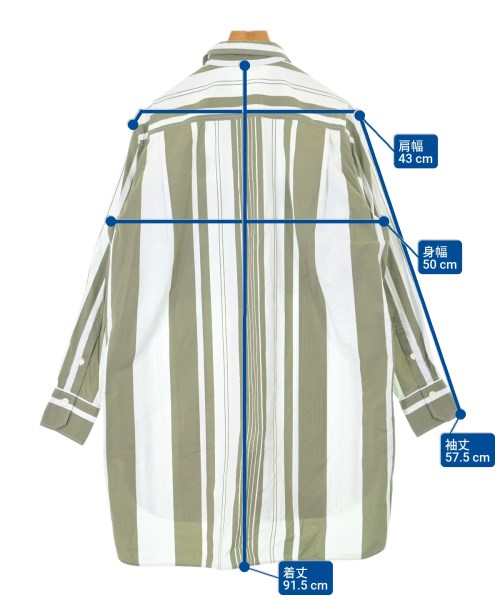 CELINE（セリーヌ）ブラウス カーキ サイズ:38(S位) レディース/2200615899169