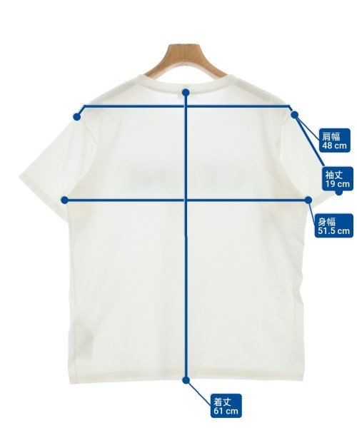 CELINE（セリーヌ）Tシャツ・カットソー 白 サイズ:M メンズ/2200617091042