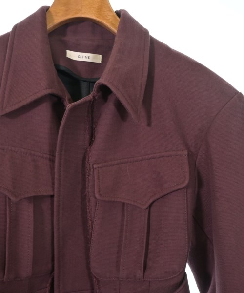 CELINE（セリーヌ）カジュアルジャケット 赤 サイズ:36(XS位) レディース/2200617546023