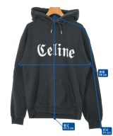CELINE（セリーヌ）パーカー 黒 サイズ:S レディース/2200618168040