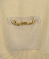 CELINE（セリーヌ）カーディガン 白 サイズ:XS レディース/2200609524350