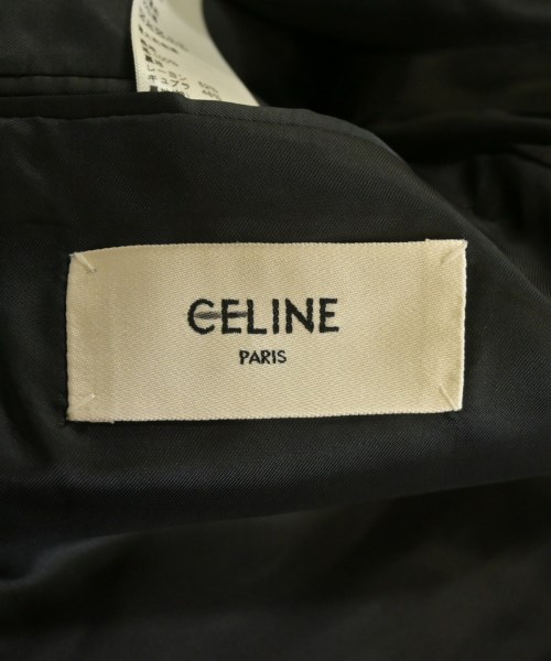 CELINE（セリーヌ）テーラードジャケット 黒 サイズ:52(XXL位) メンズ/2200618475032