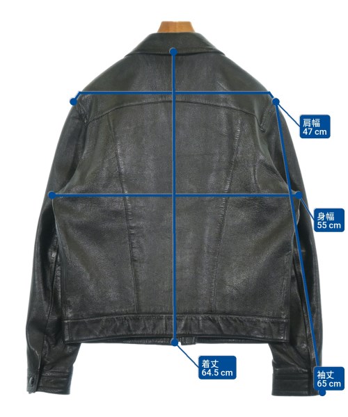 CELINE（セリーヌ）ブルゾン 黒 サイズ:54(XXL位) メンズ/2200610655142