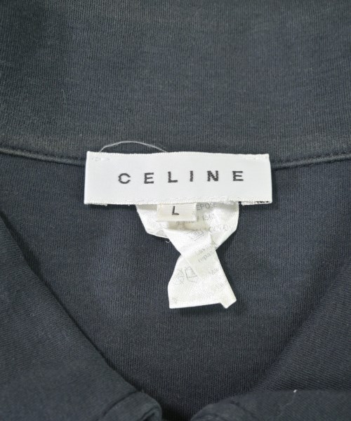 CELINE（セリーヌ）ポロシャツ グレー サイズ:L レディース/2200616923115