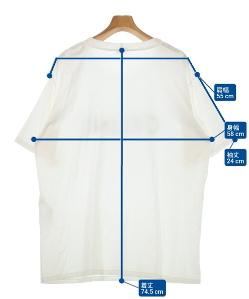 CELINE（セリーヌ）Tシャツ・カットソー 白 サイズ:XL メンズ/2200618827077
