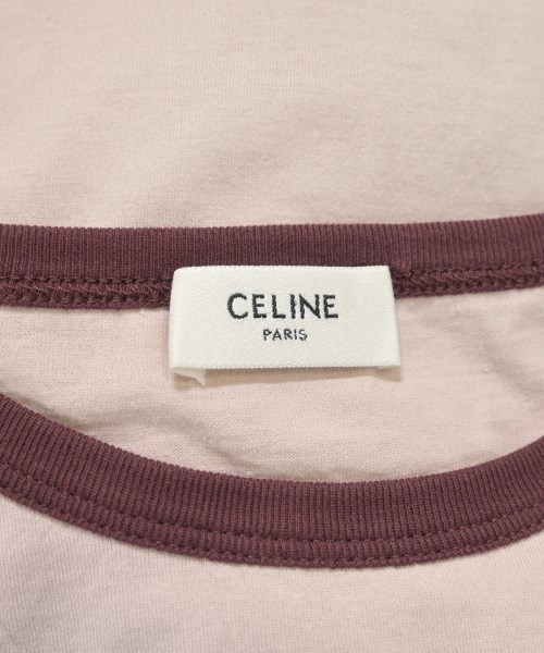 CELINE（セリーヌ）Tシャツ・カットソー ピンク サイズ:XS レディース/2200611637208