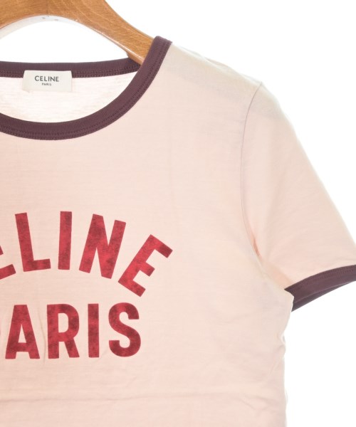 CELINE（セリーヌ）Tシャツ・カットソー ピンク サイズ:XS レディース/2200611637208