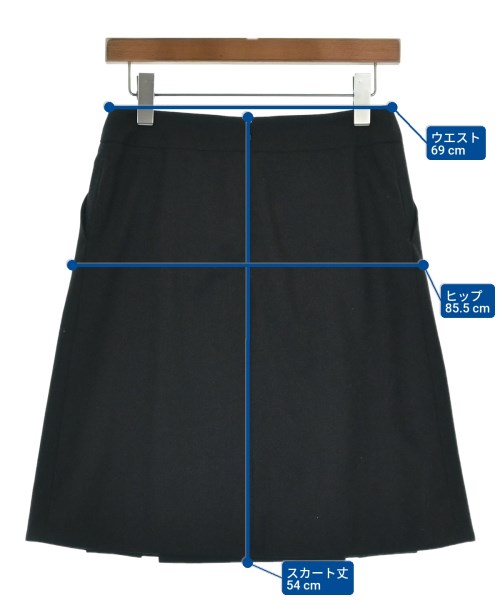 CELINE（セリーヌ）ひざ丈スカート グレー サイズ:36(XS位) レディース/2200616861011