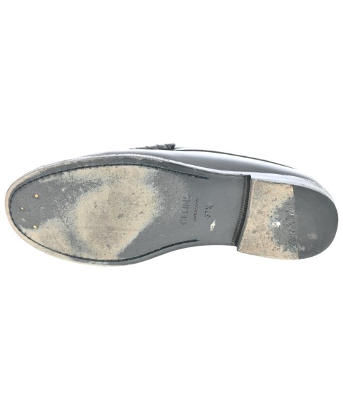 CELINE（セリーヌ）ドレスシューズ/ローファー 黒 サイズ:EU37 1/2(24cm位) レディース/2200620031042