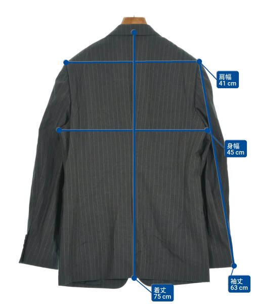 CELINE（セリーヌ）テーラードジャケット グレー サイズ:46(M位) メンズ/2200620131032