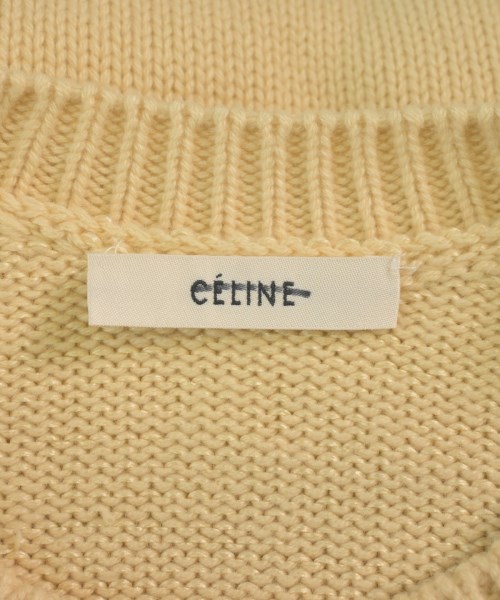CELINE（セリーヌ）ニット・セーター 黄 サイズ:S レディース/2200620131056