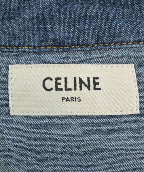 CELINE（セリーヌ）カジュアルシャツ 青 サイズ:S レディース/2200620131063