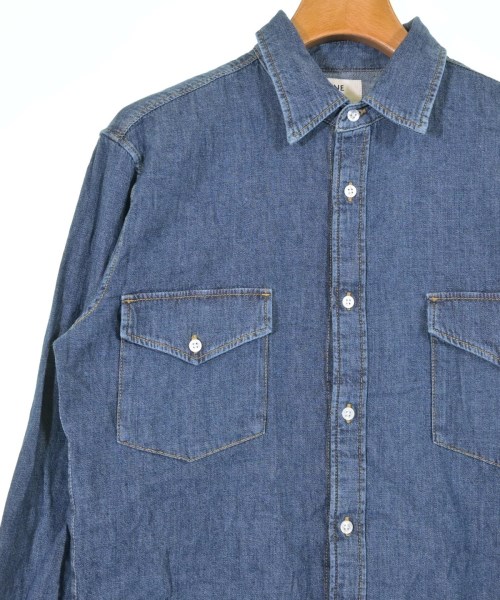 CELINE（セリーヌ）カジュアルシャツ 青 サイズ:S レディース/2200620131063