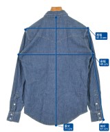 CELINE（セリーヌ）カジュアルシャツ 青 サイズ:S レディース/2200620131063