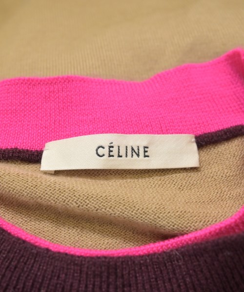 CELINE（セリーヌ）ニット・セーター 赤 サイズ:M レディース/2200620131124