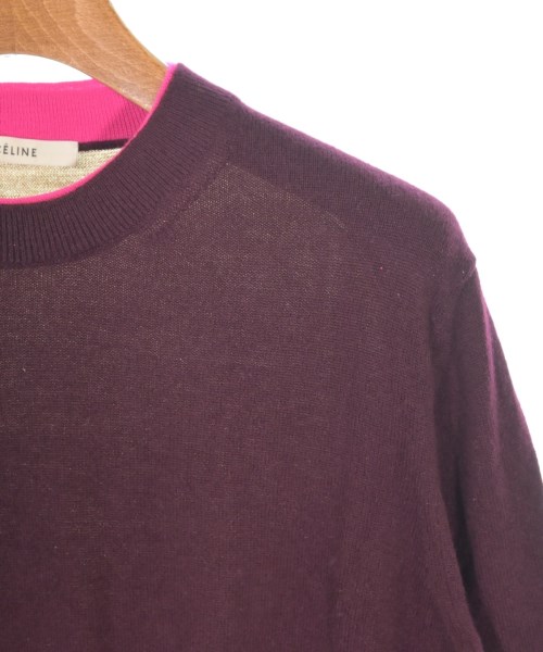 CELINE（セリーヌ）ニット・セーター 赤 サイズ:M レディース/2200620131124