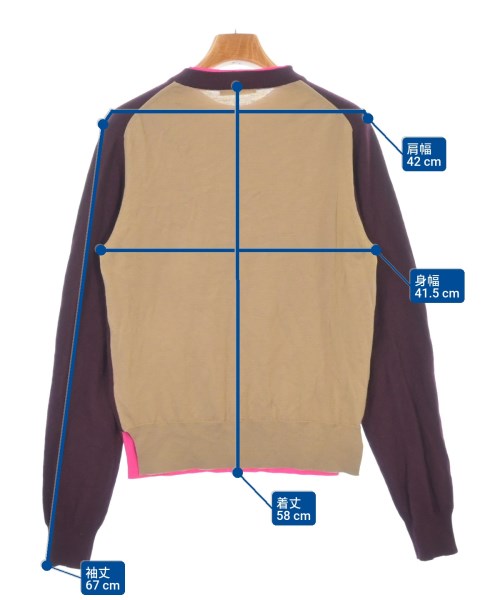 CELINE（セリーヌ）ニット・セーター 赤 サイズ:M レディース/2200620131124